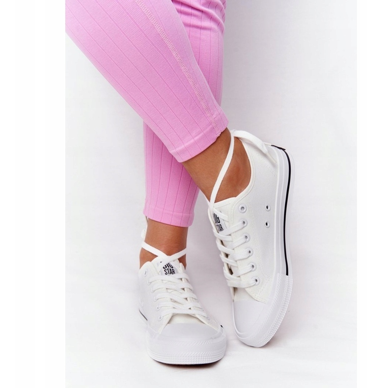 Sneakers Classiche da Donna Big Star HH274109 Bianche bianco 5