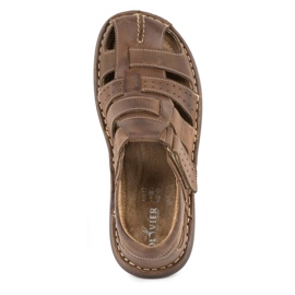 Olivier Sandali maschili 467 marrone scuro 6