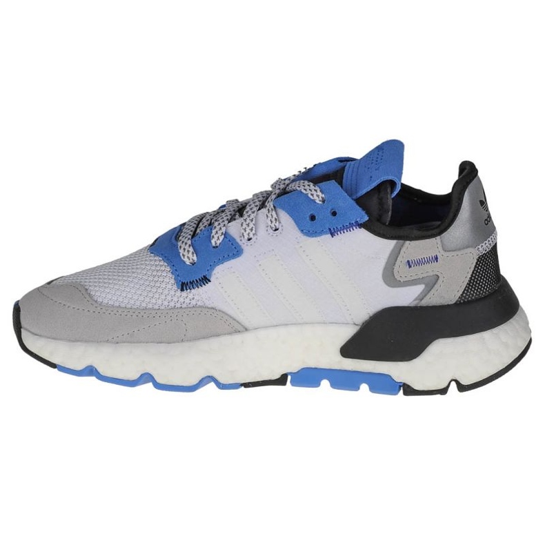 Scarpe Adidas Nite Jogger Jr EE6440 blu grigio 1
