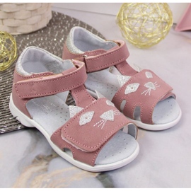 Uhlsport Sandali con velcro donna Kornecki Jr. KOR6305 rosa sporco 2