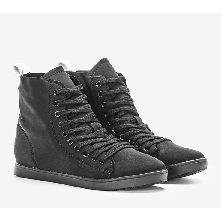 Sneakers alla caviglia Karita nere nero 1