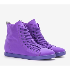 Sneakers alla caviglia Karita viola 1
