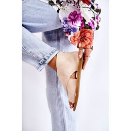 S.Barski Sandali in pelle da donna Beige Catalise 2