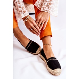 S.Barski Espadrillas classiche da donna nere Cersei nero 2