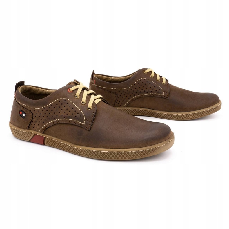 Antex Scarpe casual da uomo 302GT marrone 4