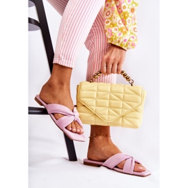 Ciabatte da donna in velluto Light Violet Vanilla Sky viola 2