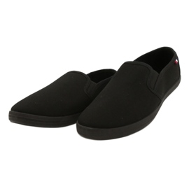 Scarpe slip-on Atletico da uomo WY18921 nere nero 2