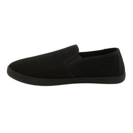 Scarpe slip-on Atletico da uomo WY18921 nere nero 1