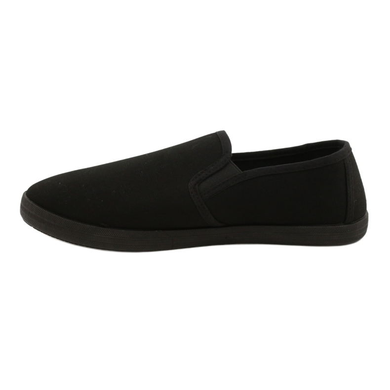 Scarpe slip-on Atletico da uomo WY18921 nere nero 1