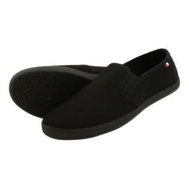 Scarpe slip-on Atletico da uomo WY18921 nere nero 3