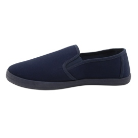 Scarpe Slip On Atletico da Uomo WY18921 Blu Navy 1