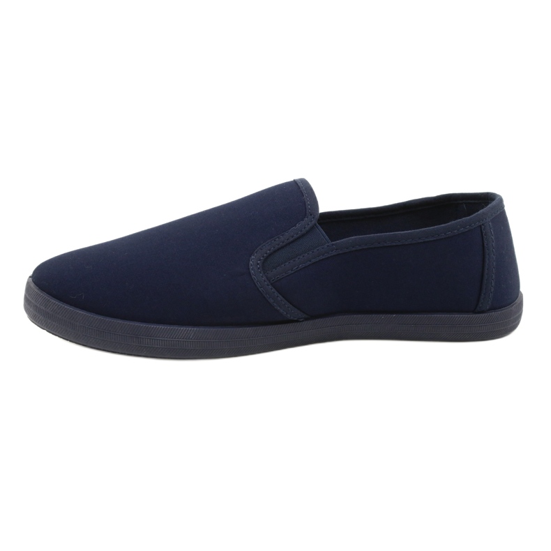 Scarpe Slip On Atletico da Uomo WY18921 Blu Navy 1