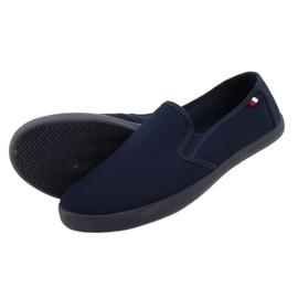 Scarpe Slip On Atletico da Uomo WY18921 Blu Navy 4