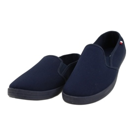 Scarpe Slip On Atletico da Uomo WY18921 Blu Navy 2