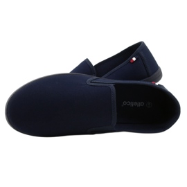 Scarpe Slip On Atletico da Uomo WY18921 Blu Navy 5