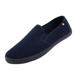 Scarpe Slip On Atletico da Uomo WY18921 Blu Navy 3
