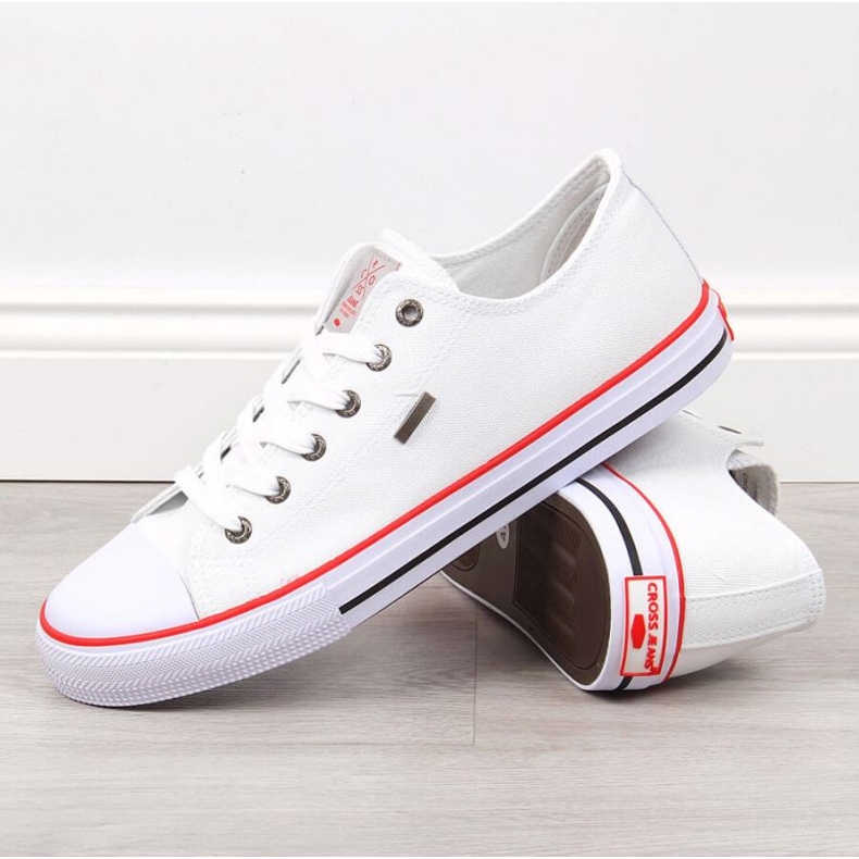 Sneakers basse Cross Jeans M JJ1R4001C bianche bianco 2