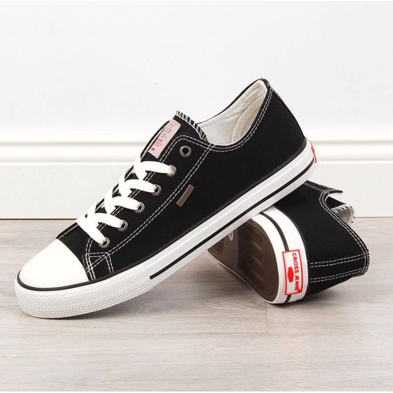 Sneakers basse Cross Jeans M JJ1R4003C nere nero 2