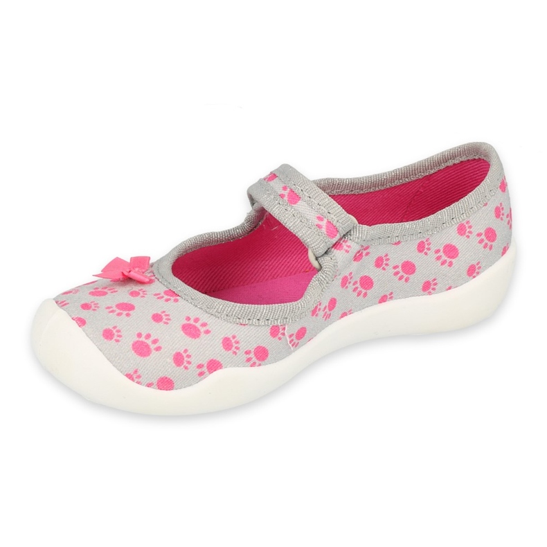 Scarpe per bambini Befado 114X478 rosa grigio 1