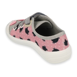 Scarpe per bambini Befado 251X184 rosa grigio 2