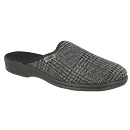 Befado scarpe da uomo pu 089M417 nero grigio 1