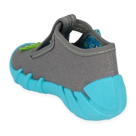Scarpe per bambini Befado 110P441 blu grigio 2