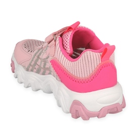 Scarpe per bambini Befado 516Y101 rosa grigio 2