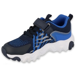 Scarpe per bambini Befado 516Y102 blu navy blu grigio 1