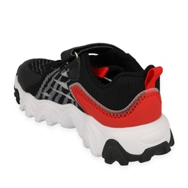 Scarpe per bambini Befado 516X103 nero rosso grigio 2