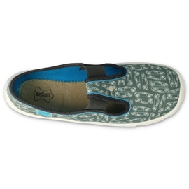 Scarpe per bambini Befado 972Y235 grigio verde 1