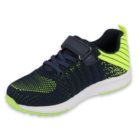 Scarpe per bambini Befado 516Y136 nero giallo 1