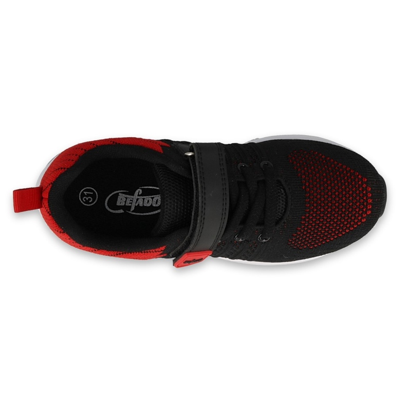 Scarpe per bambini Befado 516Y134 nero rosso 1