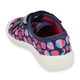 Scarpe per bambini Befado 251X191 blu navy rosa grigio 2