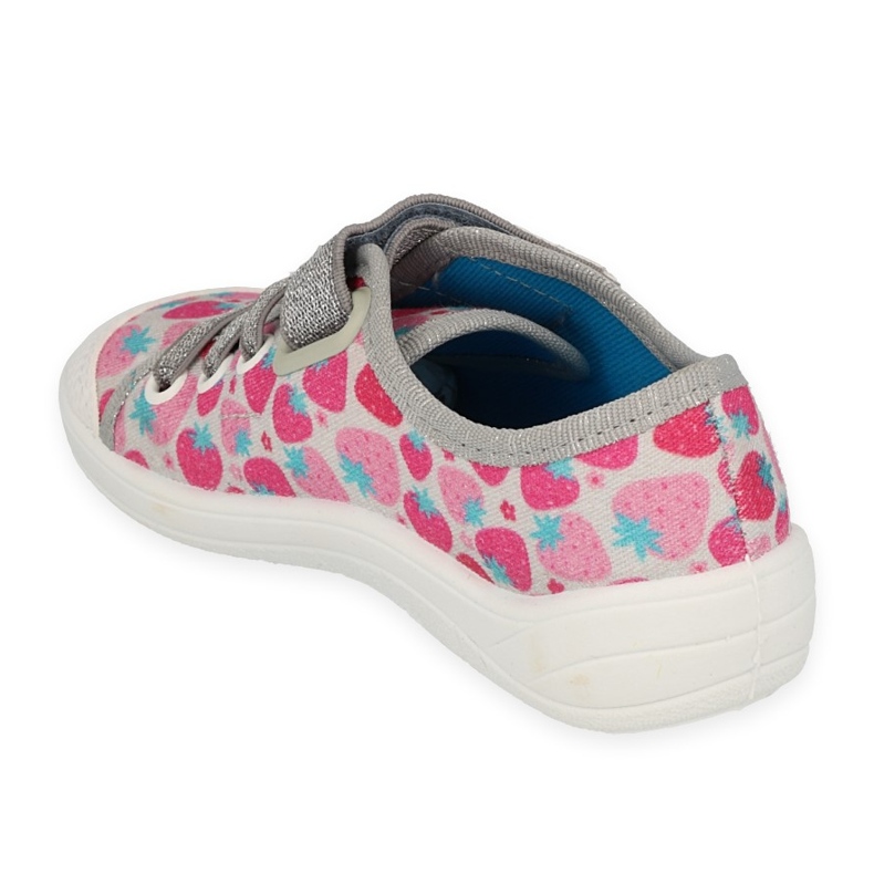 Scarpe per bambini Befado 251X190 rosa grigio 2