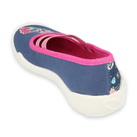 Scarpe per bambini Befado 116X300 blu navy rosa multicolore 2