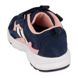 Scarpe per bambini Befado 516P124 blu navy rosa 2