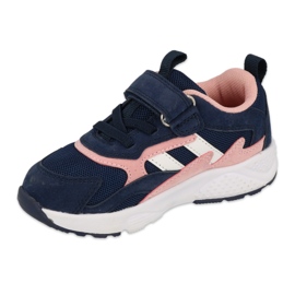 Scarpe per bambini Befado 516P124 blu navy rosa 1
