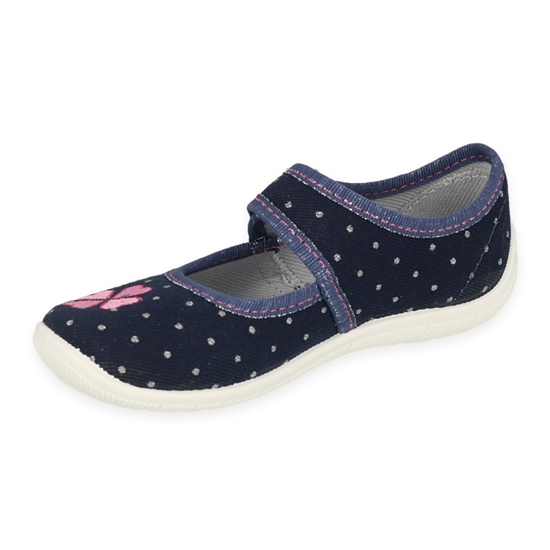 Scarpe per bambini Befado 945X465 blu navy rosa 1