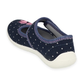 Scarpe per bambini Befado 945X465 blu navy rosa 2