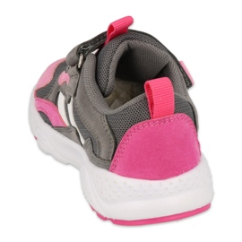 Scarpe per bambini Befado 516P122 rosa grigio 1