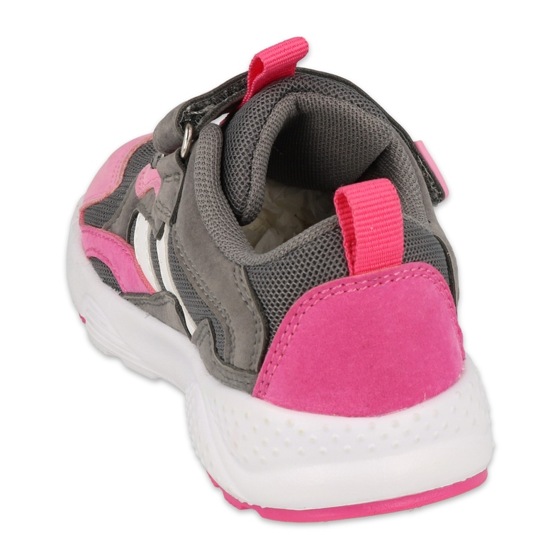 Scarpe per bambini Befado 516P122 rosa grigio 1
