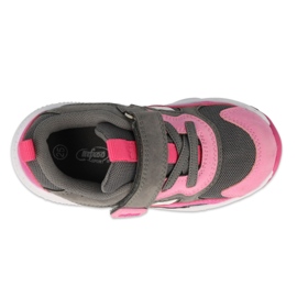 Scarpe per bambini Befado 516X122 rosa grigio 2