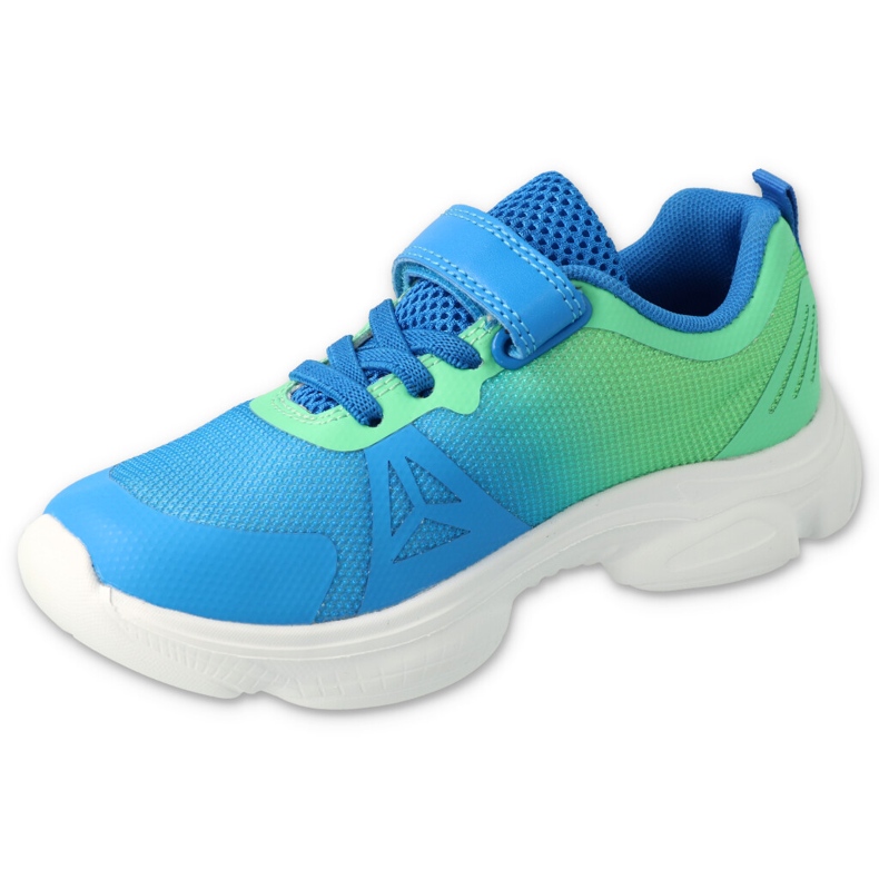 Calzature per ragazzi colorate Befado 516Q121 blu giallo 2