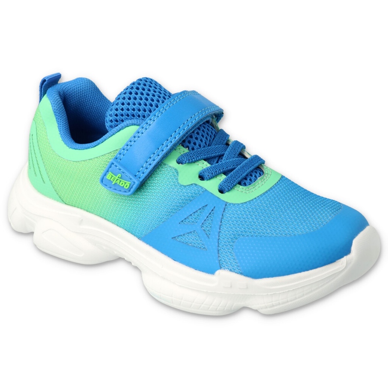 Calzature per ragazzi colorate Befado 516Q121 blu giallo 1