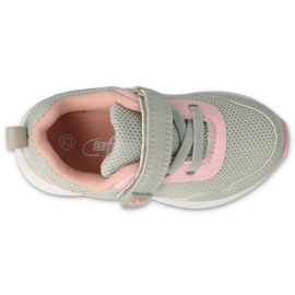 Scarpe per bambini Befado 516P110 rosa grigio 2