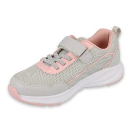 Scarpe per bambini Befado 516X110 rosa grigio 1