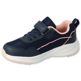 Scarpe per bambini Befado 516Y111 blu navy rosa 1