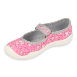 Scarpe per bambini Befado 114X476 rosa grigio 1