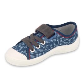 Scarpe per bambini Befado 251X193 blu navy grigio 1