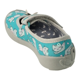 Scarpe per bambini Befado 114X453 grigio verde 2